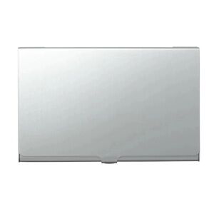 MUJI Aluminum Card Holder Case 60x93mm Slim Business Fits 15 Cards New Japan